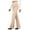 05# Khaki, variant on HKYNLAG Dress Pants Women Bootcut Stretchy Pull on Work Pants for Women with Pockets for Business Office Casual Black L