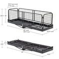 thumbnail image 3 of Elevate Outdoors CC-1223 Steel Cargo Carrier with Folding Sides, 3 of 6