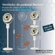 thumbnail image 4 of Ventilador De Pedestal decorativo premium Beckon BV-45Star alta potencia 27cm de diámetro 3 posiciones de altura Oscilación, 4 of 8