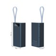 thumbnail image 3 of C12 Power Bank Shell Solderless Detachable DIY 12x18650 QC PD Portable Charger Case-Black Ordinary Type,without Wireless Charging, 3 of 5