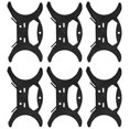 thumbnail image 6 of UPKOCH 6Pcs Cord Holder for Appliances and Desktop Cable Organizer in Black Plastic, 6 of 8