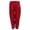 Red, variant on lnmuld Boys Casual Jogger Pants Elastic Waist Tapered Cuff Holographic Heart Print Kids Daily Wear Bottoms Size:8-9 Years