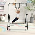 thumbnail image 3 of Expandable Gymnastics Bars with Ring, Adjustable Height Gymnastic Horizontal Bars, Gym Junior Training Bar Children Folding Training Monkey Bars for Kids, 3 of 7