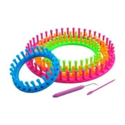Round Knitting Loom Set Weave Yarn DIY Tool Crochet Hooks Knitting Hat Scarf Shawl Sweater Sock