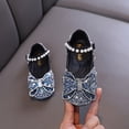 thumbnail image 4 of Girl Mary Jane Dress Shoes Shining Bow Princess Shoes Wedding Party, 4 of 7