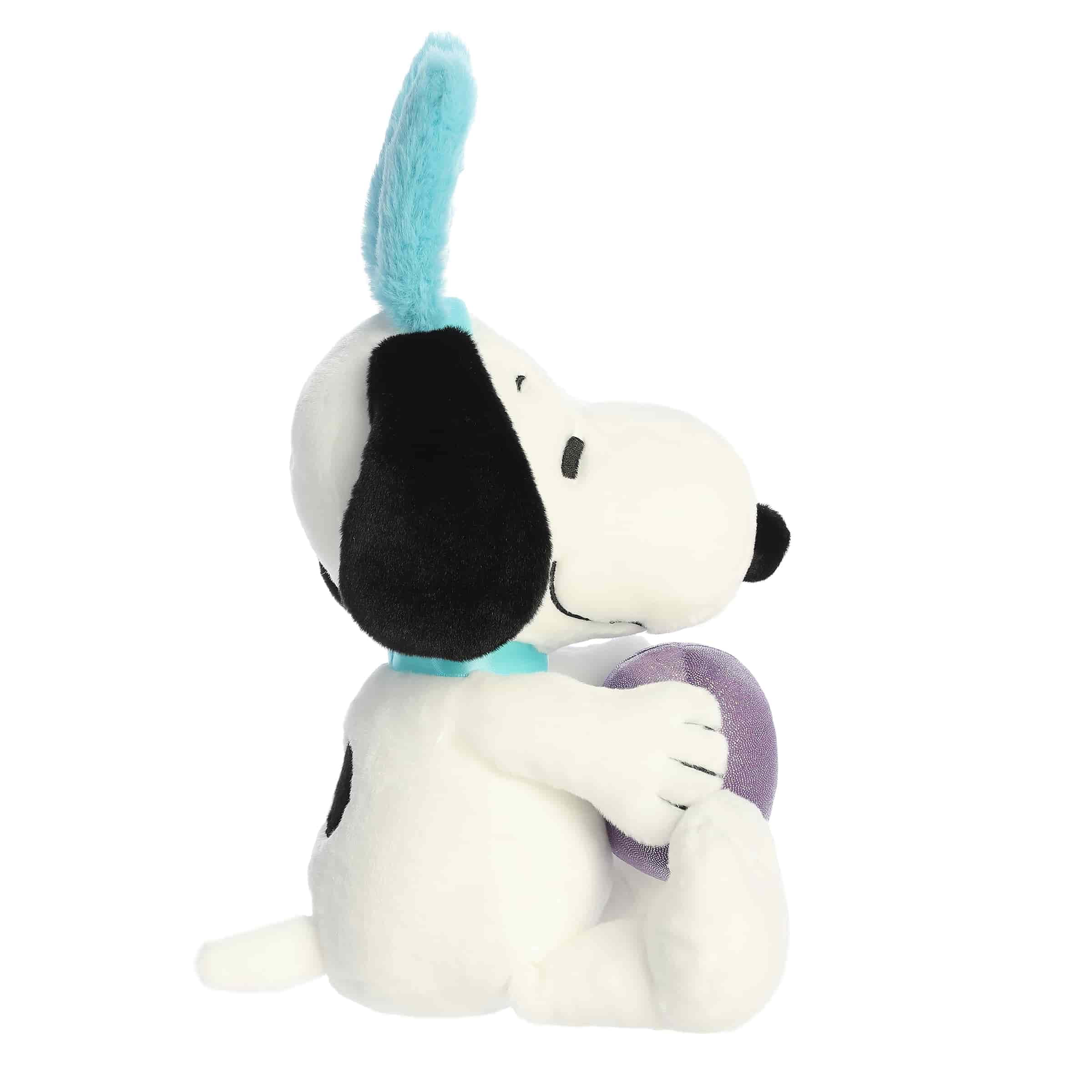 Aurora - Medium Adorable Stuffed Animal - 11" Easter Snoopy With Egg - Peanuts