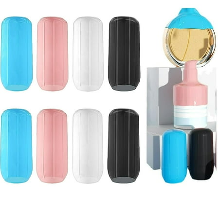 8 Pack Silicone Elastic Sleeves for Leak Proofing, Container Sleeves, Bottle Covers Leak Proof Locks for Most Travel Sized Toiletries (A-Set)