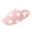 Pink_010, variant on Domuza Women's Polka Dot Fluffy Closed Toe Slide Slippers Soft Fuzzy Indoor House Slippers Warm Cozy Loungewear Slides for Fall Winter Khaki 5.5(EU-36)