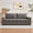 Gary, variant on 90'' Loveseat Sofa Couches for Living Room, Cloud Couch with USB/Type-C Charging Ports, Solid Wood Sofa, Gray