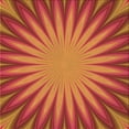 thumbnail image 1 of Ahgly Company Machine Washable Indoor Square Transitional Neon Orange Area Rugs, 7' Square, 1 of 7