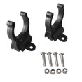 thumbnail image 6 of 2 Pieces Nylon Kayak Marine Boat Rubber Fishing Rod Holder Clip with Screws Vertical Mounted, 6 of 7