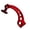 Red, variant on Focused Brake Lever Provide Stable Braking Response & Stability Aluminum Brake Rocker Arm for Bikes MIO