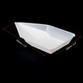 thumbnail image 2 of Uxcell Boat-Shaped Weigh Boats Large Disposable Powder Dispenser, White 2 Pack, 2 of 5