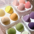 thumbnail image 4 of 4pcs Beauty Sponge Dry And Wet Sponge Puff Make-Up Tools for Foundation Concealer, 4 of 6