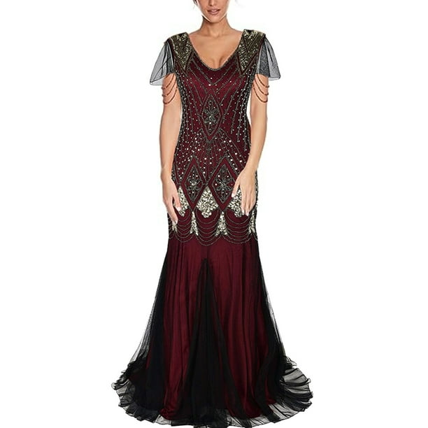 Flapper evening shop gown