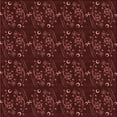 thumbnail image 1 of Ahgly Company Indoor Square Patterned FireBrick Red Area Rugs, 4' Square, 1 of 6