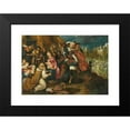 thumbnail image 2 of Gaspar van den Hoecke 14x11 Black Modern Framed Museum Art Print Titled - The Adoration of the Magi, 2 of 5