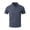 Dark Gray, variant on Bxsruta Men's Slim Fit Performance Polo Shirt Breathable Quick Dry Short Sleeve Golf Tops with Button Closure