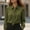 Army Green women's satin blouse a1, variant on thefmos Women's Fall Winter Collared Long Sleeve Tie Front Satin Blouse Elegant Dressy Casual Business Work Tops Solid Comfy Office Shirt, Mint Green M