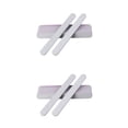 thumbnail image 3 of Vogacara 10 Pieces Dual-sided Nail File Durable Fingernail Tools Convenient Shaping Tool Accessory Trimming for Home Salon Using Gris blanco 2piezas, 3 of 6