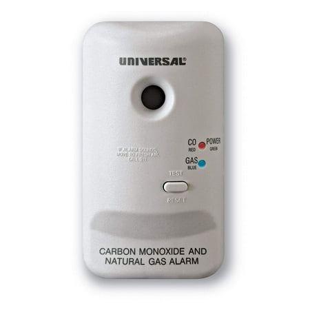 Universal Security Instruments MCN400B M Series Plug-In Carbon Monoxide and Natural Gas Alarm with 9-Volt Battery