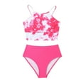 thumbnail image 2 of Jacenvly Kids Pinks Bikini Set Swimwear, 2-Piece Set, 13-16 Years, 2 of 5