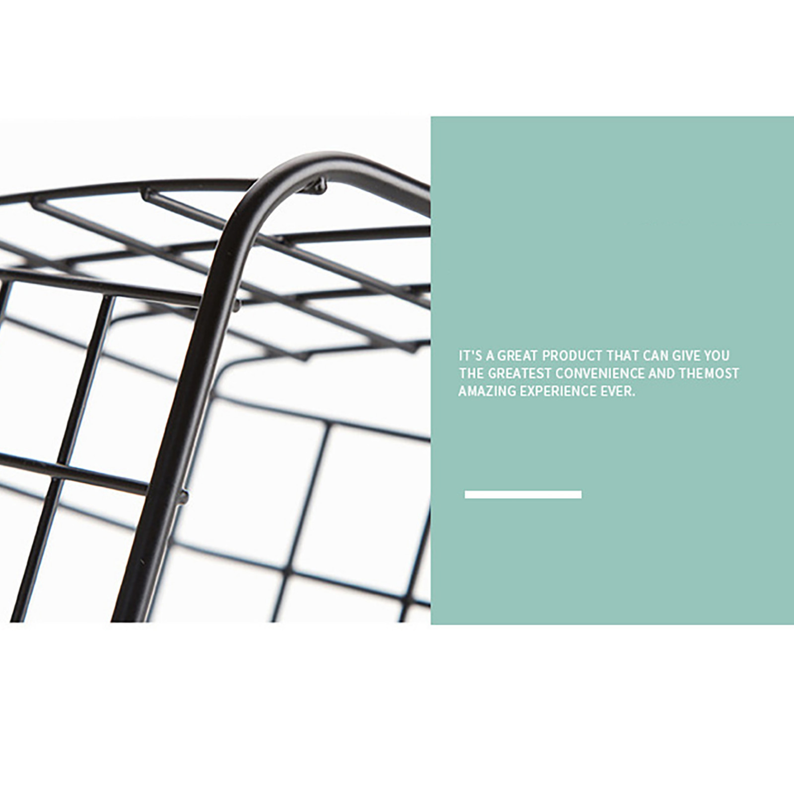 Panier Suspendu Extensible Sous étagère - Métal, 45-63 Cm, Sans Perçage, Pour Cuisine, Bureau, Rangement