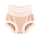 thumbnail image 1 of Gibobby Ropa Interior con Entrenamiento Bragas sexis para mujer, ropa interior moldeadora de cintura alta para todas las estaciones, pantalones cortos para mujer, ropa interio(Caqui， XL), 1 of 4