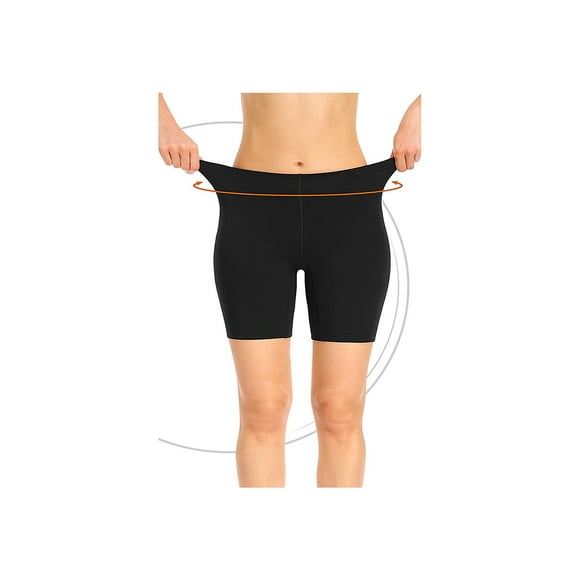 Paquete 6 Boxer Largo Mujer marca Tatys Fashion Pack Incluye 2 Negros, 2 Nude y 2 Blancos. Tatys Fashion P02-3