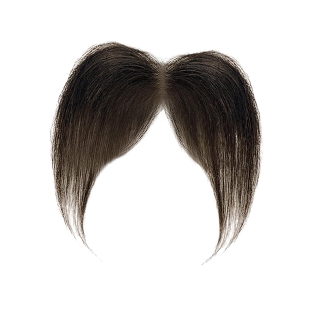 Flequillo sintético con clip para mujer, elegante flequillo postizo con línea de cabello Estilo D