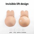 thumbnail image 2 of Pegatinas para levantamiento de senos para mujer, sujetadores push-up de silicona, pecho Invisible sin tirantes, cinta para levantar el pecho de conejo, 2 of 5