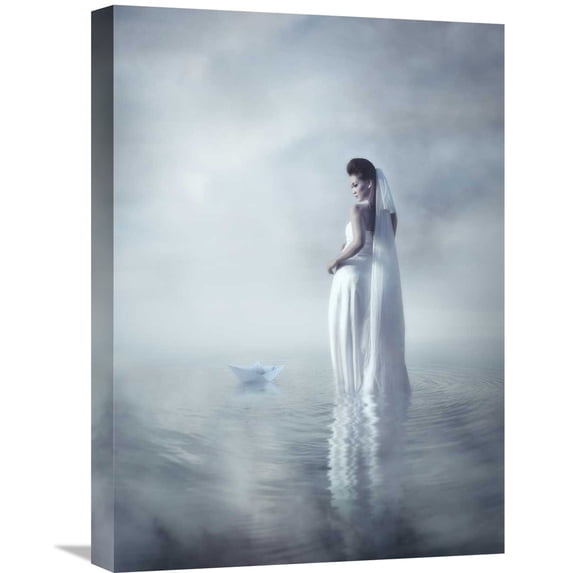 Global Gallery Heru Agustiana,'Ready For Departure' Stretched Canvas Artwork