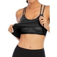 thumbnail image 6 of FUTATA Women's Cross Strap Sports Bra, Fitness Workout Sports Running Bra Yoga Bra, Sexy Tubeless Strapless Camisole With Detachable Cups, 6 of 7