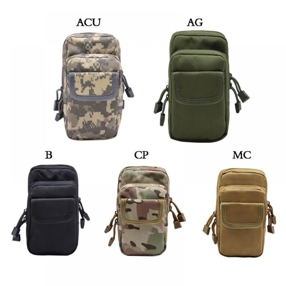 Nylon Tactical Molle Waist Pack Tools Utility Sundries Pouch Equipment Packs Bag 