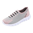 thumbnail image 2 of Willtoo Women's Slip-On Sneaker Breathable Mesh Tennis Shoes Light Weight Weaving Shoes, 2 of 7