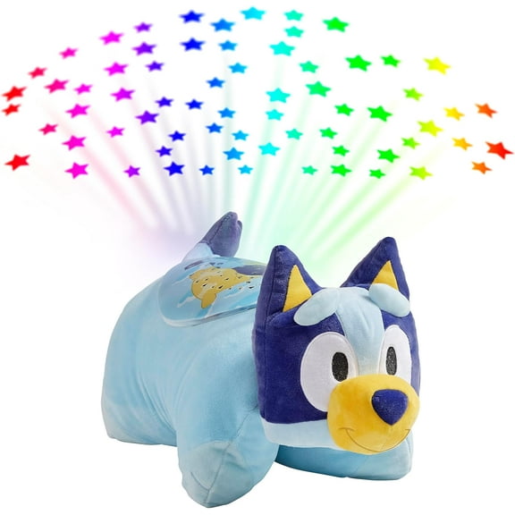 Pillow Pets Bluey, Sleep Time Light, Stuffed Animal Plush Toy