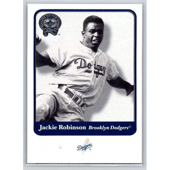 2001 Fleer Greats of the Game Jackie Robinson #32 - Walmart.com
