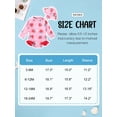 thumbnail image 2 of BULLPIANO Infant Baby Girl One Piece Swimsuit Long Sleeve Jumpsuit Swimwear Newborn Zipper Bathing Suit Swimwear with Hat, 2 of 9