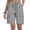 Gray, variant on Patlollav Womens Shorts with Pockets Loose Casual Dressy Lightweight Ladies Baggy Cargo Shorts Pants for Hiking