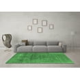 thumbnail image 3 of Ahgly Company Indoor Rectangle Oriental Emerald Green Industrial Area Rugs, 4' x 6', 3 of 4