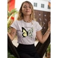 thumbnail image 2 of Let Life Surprise You Daisies T-Shirt Women -Image by Shutterstock, Female XX-Large, 2 of 4