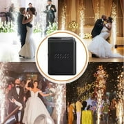 Mini Cold Spark Machine 4 Consumables included LCD Display System Remote Control