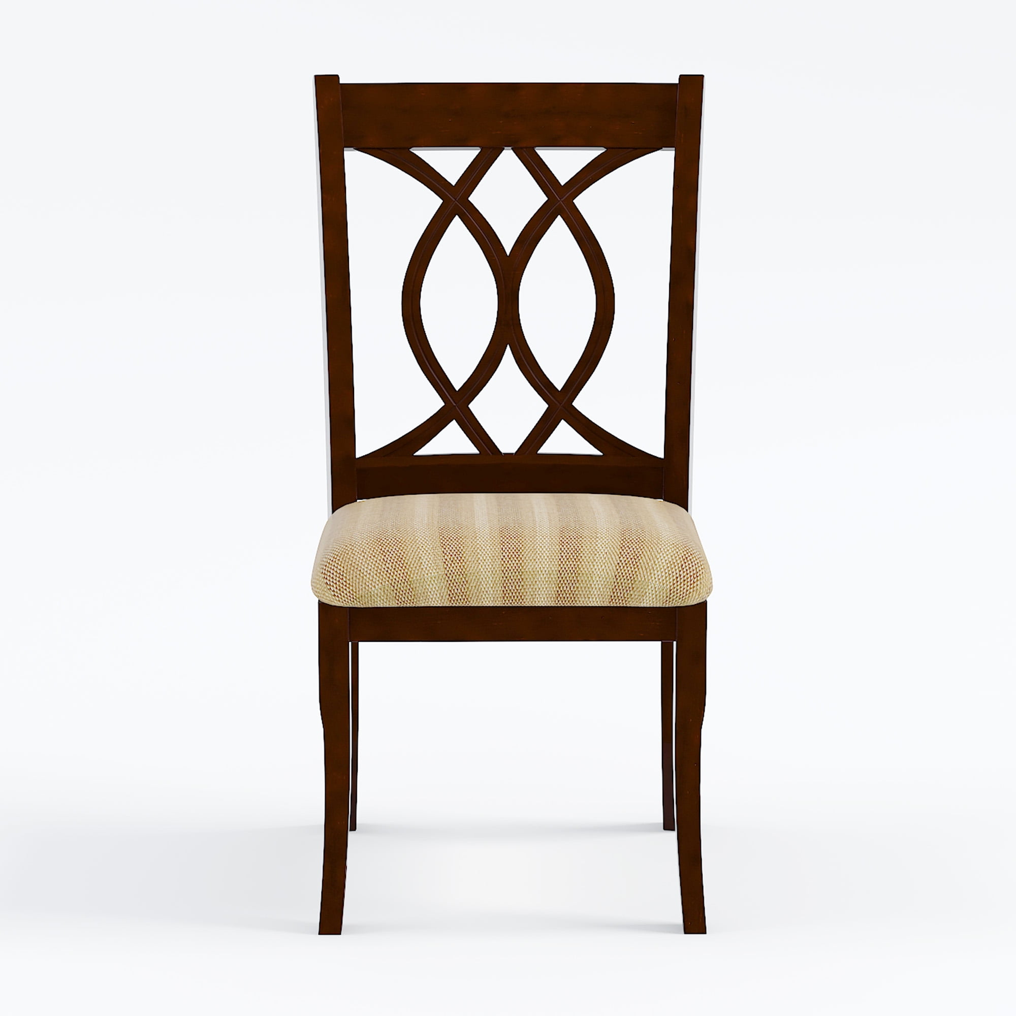 Furniture of America Goddard Padded Dining Chairs - Set of 2, Brown
