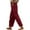 Red, variant on Jamsmile Womens Pants Casual Comfortable Solid Colored Long Pants Pockets Comfortable Spring Summer Loose Beach Lightweight Pants