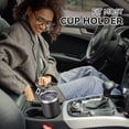 thumbnail image 6 of 30oz Tumbler Stainless Steel Vacuum Insulated Water Coffee Tumbler Cup Double Wall Powder Coated Spill-Proof Travel Mug Thermal Cup for Home Outdoor Black, 6 of 6