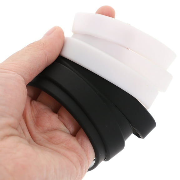 GETAJGHSD 24Pcs Round Colored Wristbands Bracelet for Daily Life Outfit Matching