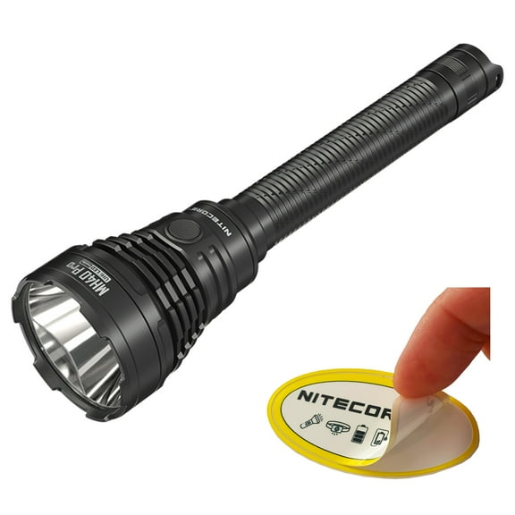 Nitecore MH40 Pro 3500 Lumen Long Throw Flashlight   Nitecore Sticker