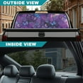 thumbnail image 5 of SEANATIVE Pickup Truck Rear Window Decal 66.9" x 22.4", Waterproof Car Back Window Graphic Decal Easy to Install Pickup Sun Shade Graphic Sticker Car Decor, Butterfly Violet Blue Galaxy, 5 of 7