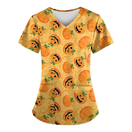 

Fragarn Women s Performance V-Neck Medical Scrub Stretch Tops