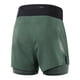 thumbnail image 5 of Culottes ciclismo Pantalones cortos para correr 2 en 1 para hombre, pantalones cortos atléticos de c Arsuxeo  Culottes ciclismo, 5 of 7